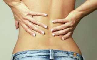 Болит у пупка отдает в спину