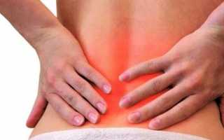 В каких точках болит спина