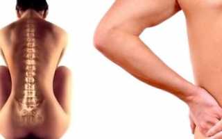 От чего болит спина в пояснично области