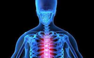 Болит сзади спины посередине